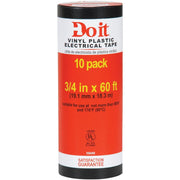 General Purpose 3/4 In. x 60 Ft. Electrical Tape (10-Pack)