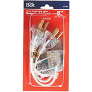 8 In. 16/3 Short Extension Cord Set (3-Pack)