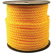 1/2 In. x 200 Ft. Yellow Twisted Polypropylene Rope