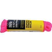 550 5/32 In. x 50 Ft. Pink Nylon Paracord