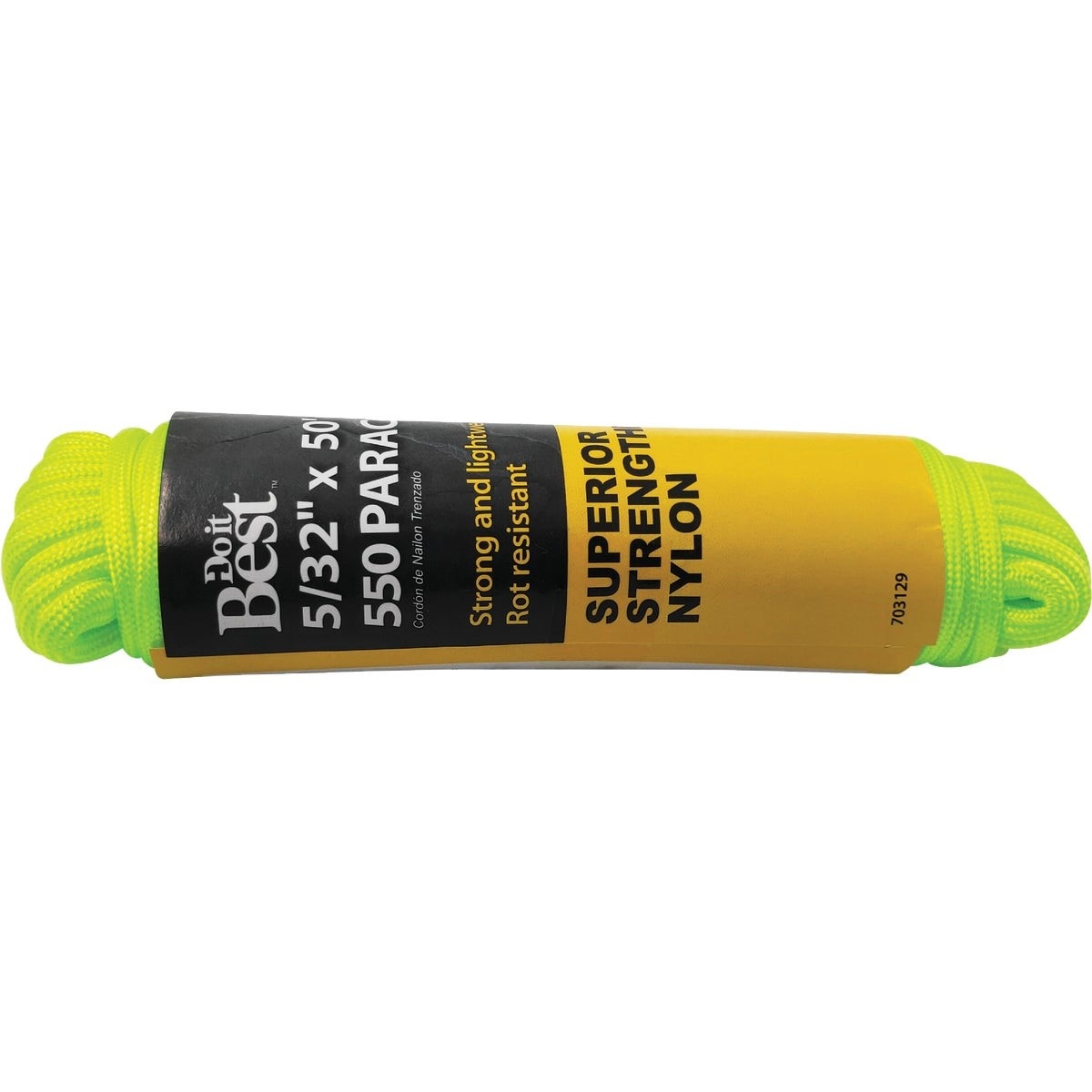 550 5/32 In. x 50 Ft. Green Nylon Paracord