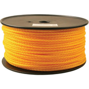 3/16 In. x 650 Ft. Yellow Braided Polypropylene Rope