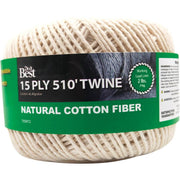 15-Ply x 510 Ft. Natural Cotton Twine