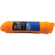 1/4 In. x 50 Ft. Yellow Twisted Polypropylene Packaged Rope