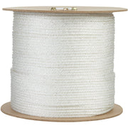 1/4 In. x 1000 Ft. White Braided UV Resistant Nylon Rope
