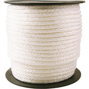 1/2 In. x 250 Ft. White Braided Nylon Rope
