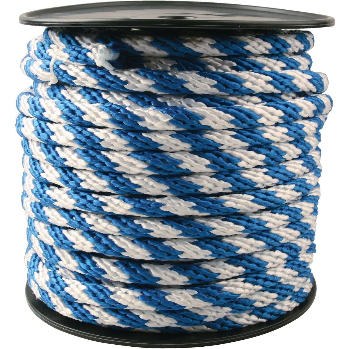 5/8 In. x 150 Ft. Blue & White Derby Polypropylene Rope
