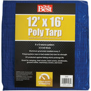 Blue Woven 12 Ft. x 16 Ft. General Purpose Tarp