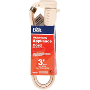 3 Ft. 14/3 15A Heavy-Duty Appliance Cord