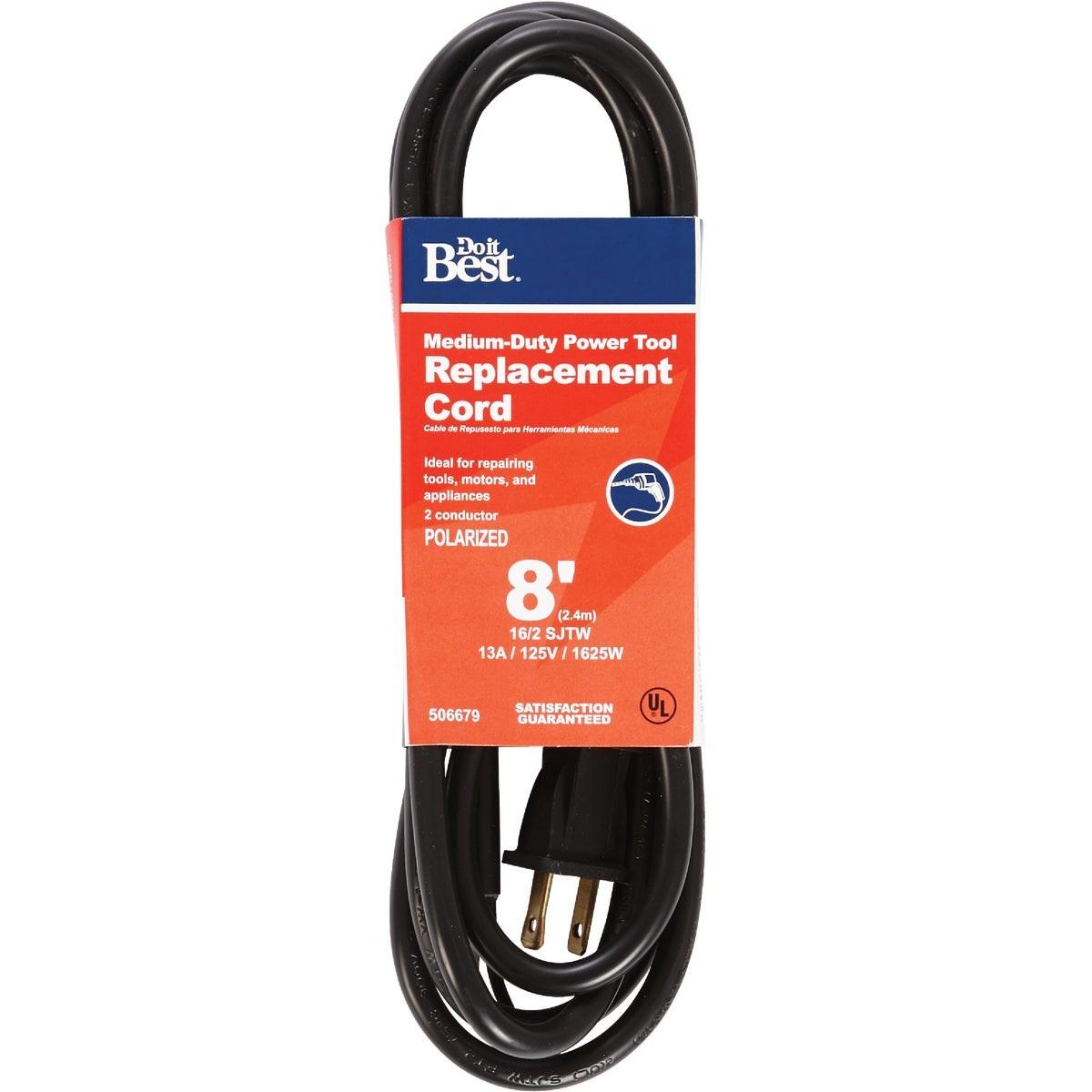 8 Ft. 16/2 13A Power Tool & Large Appliance Cord