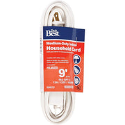 9 Ft. 16/2 White Cube Tap Extension Cord