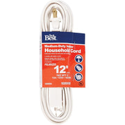 12 Ft. 16/2 White Cube Tap Extension Cord