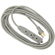 20 Ft. 16/3 3-Outlet Gray Extension Cord