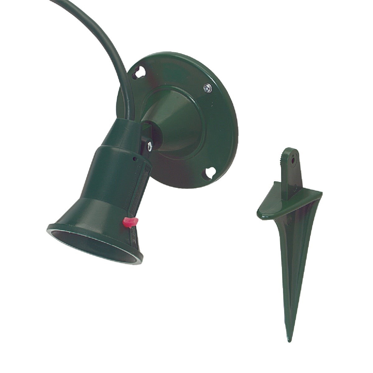 150W Plastic PAR38 Green Weatherproof Outdoor Lampholder
