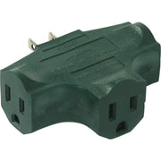 Green 15A 3-Outlet Tap