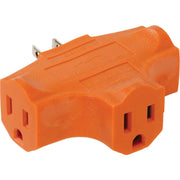 Orange 15A 3-Outlet Tap