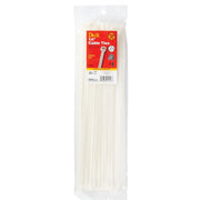 14 In. x 0.189 In. Natural Color Molded Nylon Cable Tie (100-Pack)