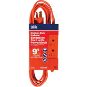 9 Ft. 16/3 Triple Tap Extension Cord
