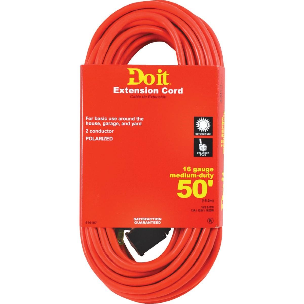 50 Ft. 16/2 Polarized Outdoor Extension Cord