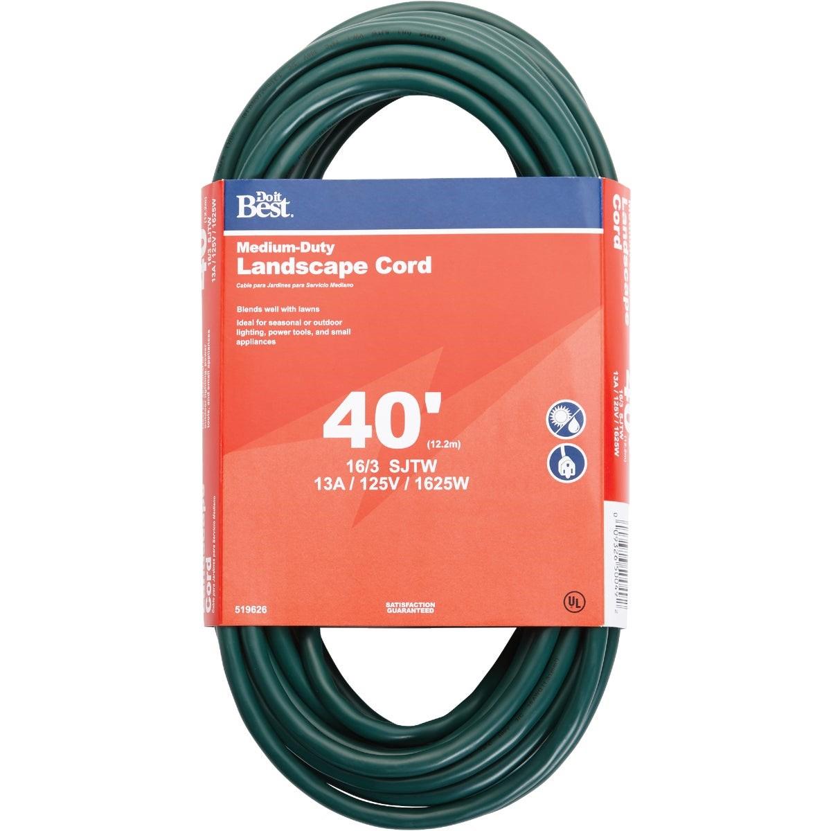 40 Ft. 16/3 Landscape Extension Cord