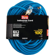 100 Ft. 12/3 Industrial Outdoor Extension Cord