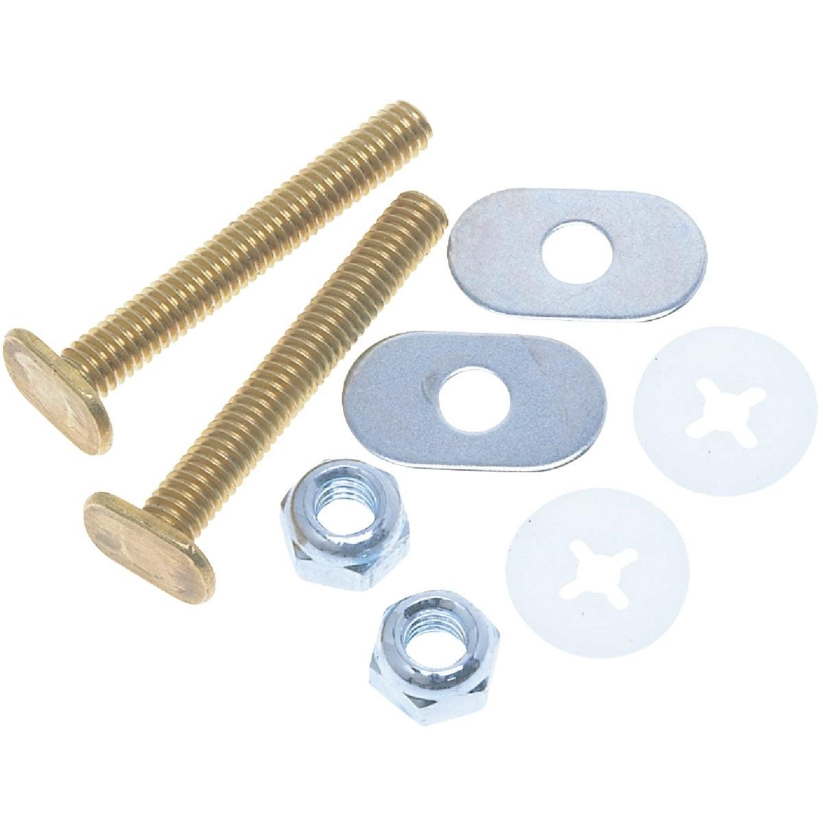 5/16 In. Brass Toilet Bolt Set