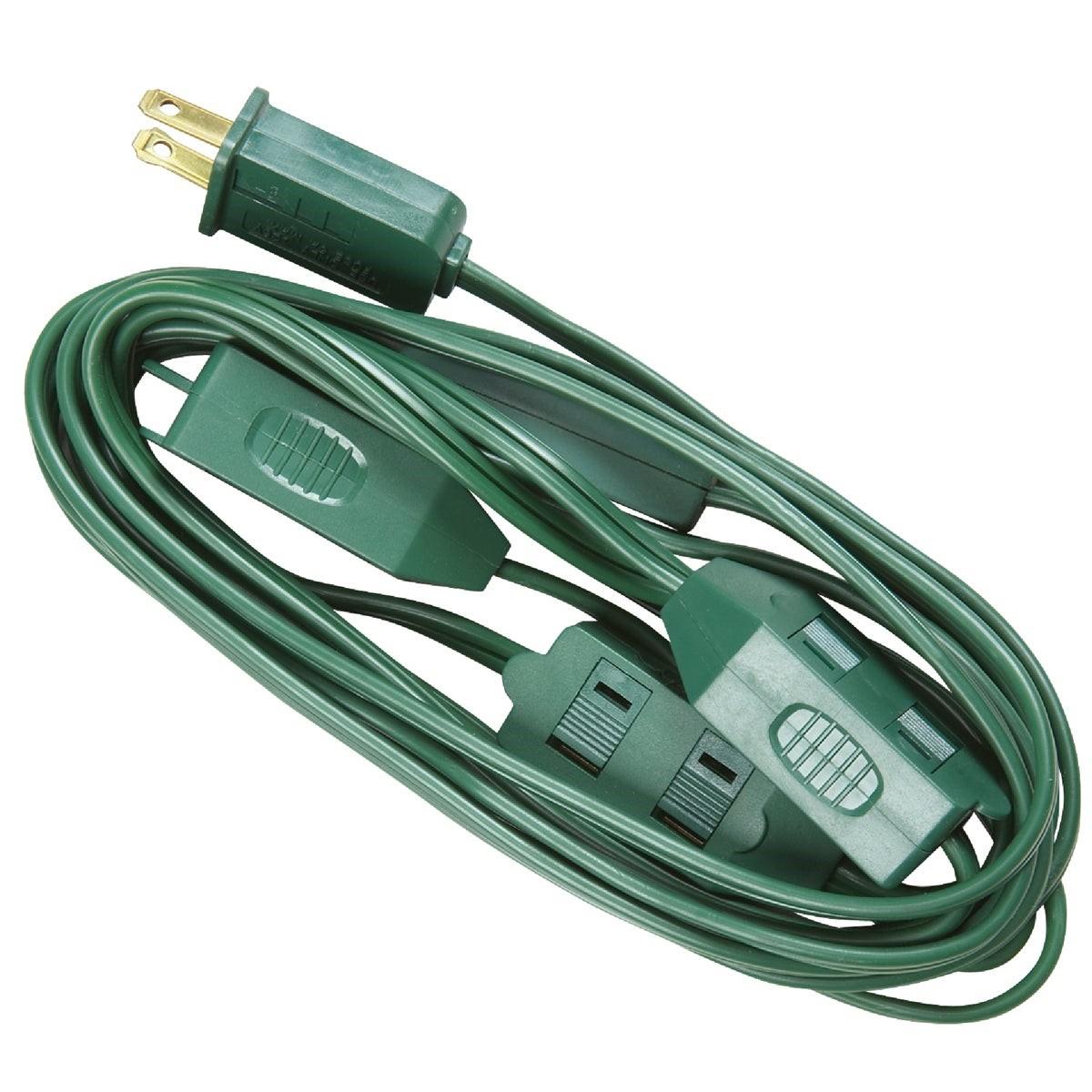 15 Ft. 18/2 Christmas Tree Extension Cord