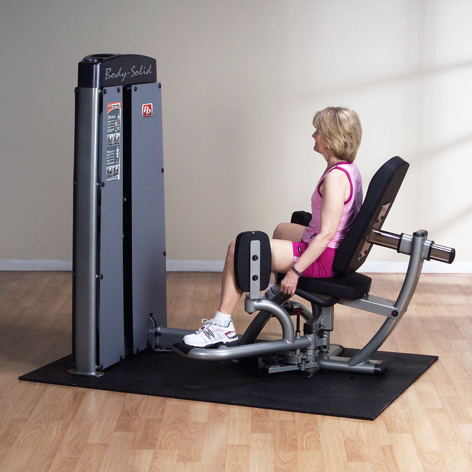 Dual Inner Outer Thigh Machine, Freestanding, 210Lb Stack