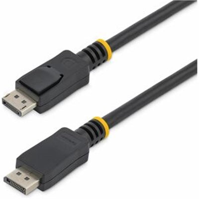StarTech.com - StarTech DISPL2M 6.6ft Black DisplayPort M/M Cable with Latches
