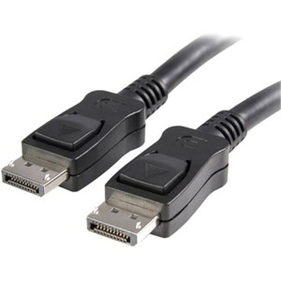 StarTech.com DISPL50CM 1.60 Ft. Black Connector a: 1 X DisplayPort (20 Pin) Latching Male Connector B: 1 X DisplayPort (20 Pin) Latching Male Short Di