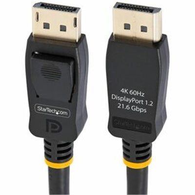10ft (3m) VESA Certified DisplayPort Cable - 10 Pack - Latching DP 1.2 Cord, 10PK