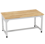 Fab-Lab Industrial Work Table - Steel, 60"W x 30"D x 29 to 37"H