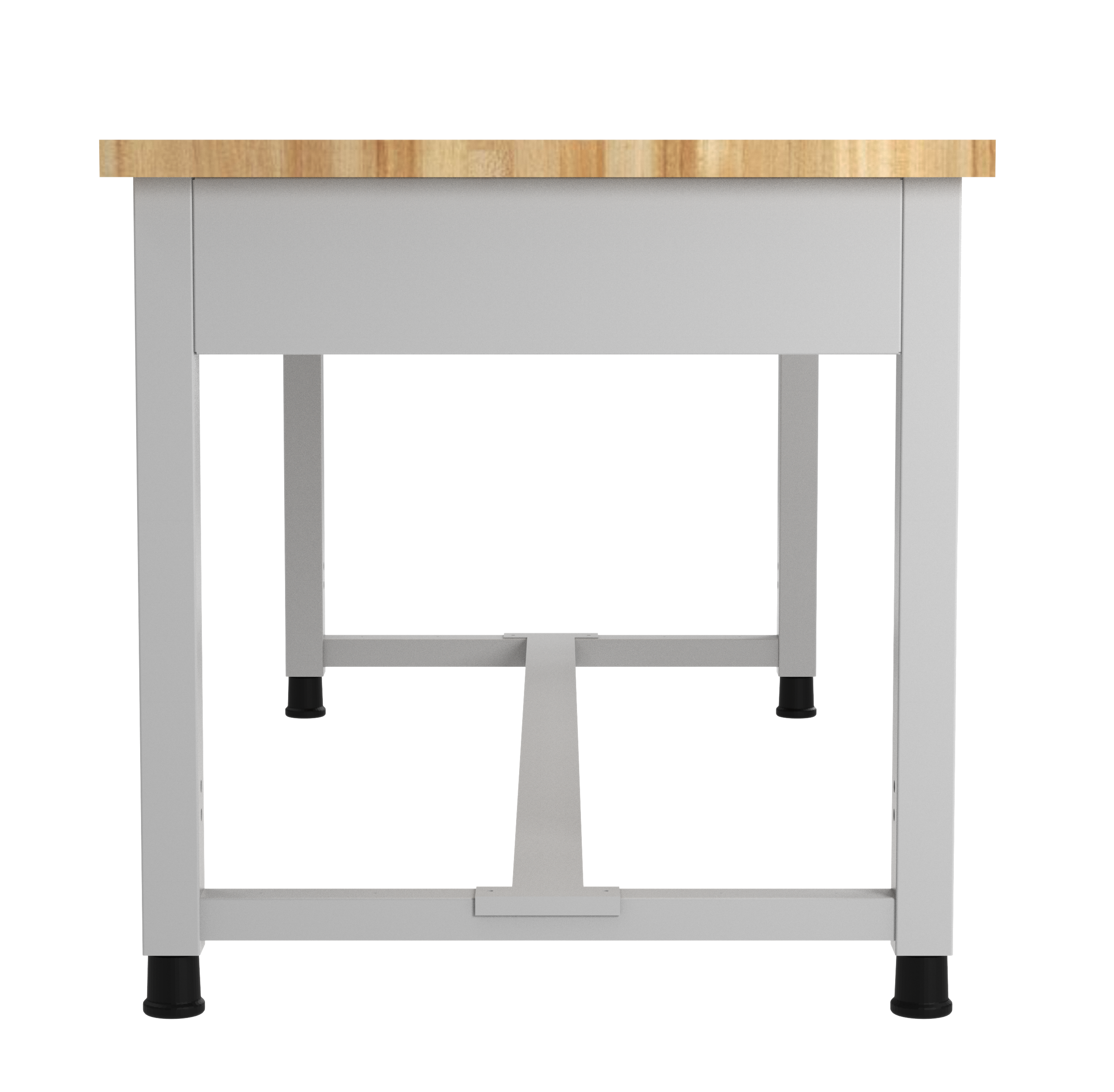 Fab-Lab Industrial Work Table - Steel, 72"W x 30"D x 29 to 37"H