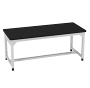Fab-Lab Industrial Work Table - Steel, 72"W x 30"D x 28-1/2 to 36-1/2"H