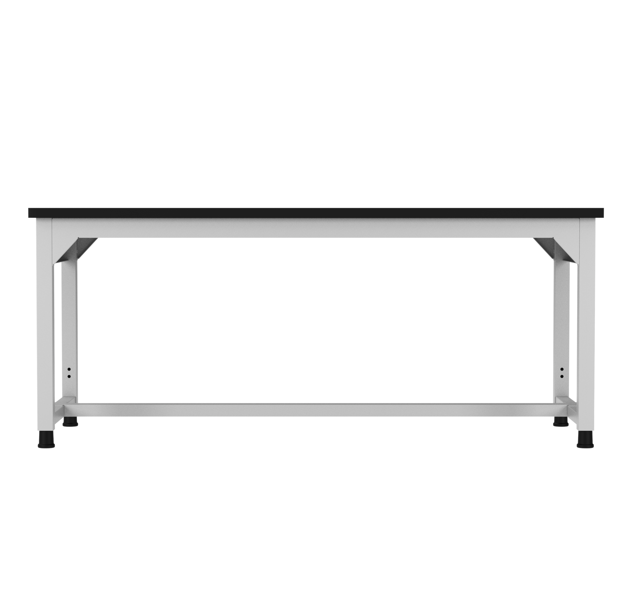 Fab-Lab Industrial Work Table - Steel, 72"W x 30"D x 28-1/2 to 36-1/2"H