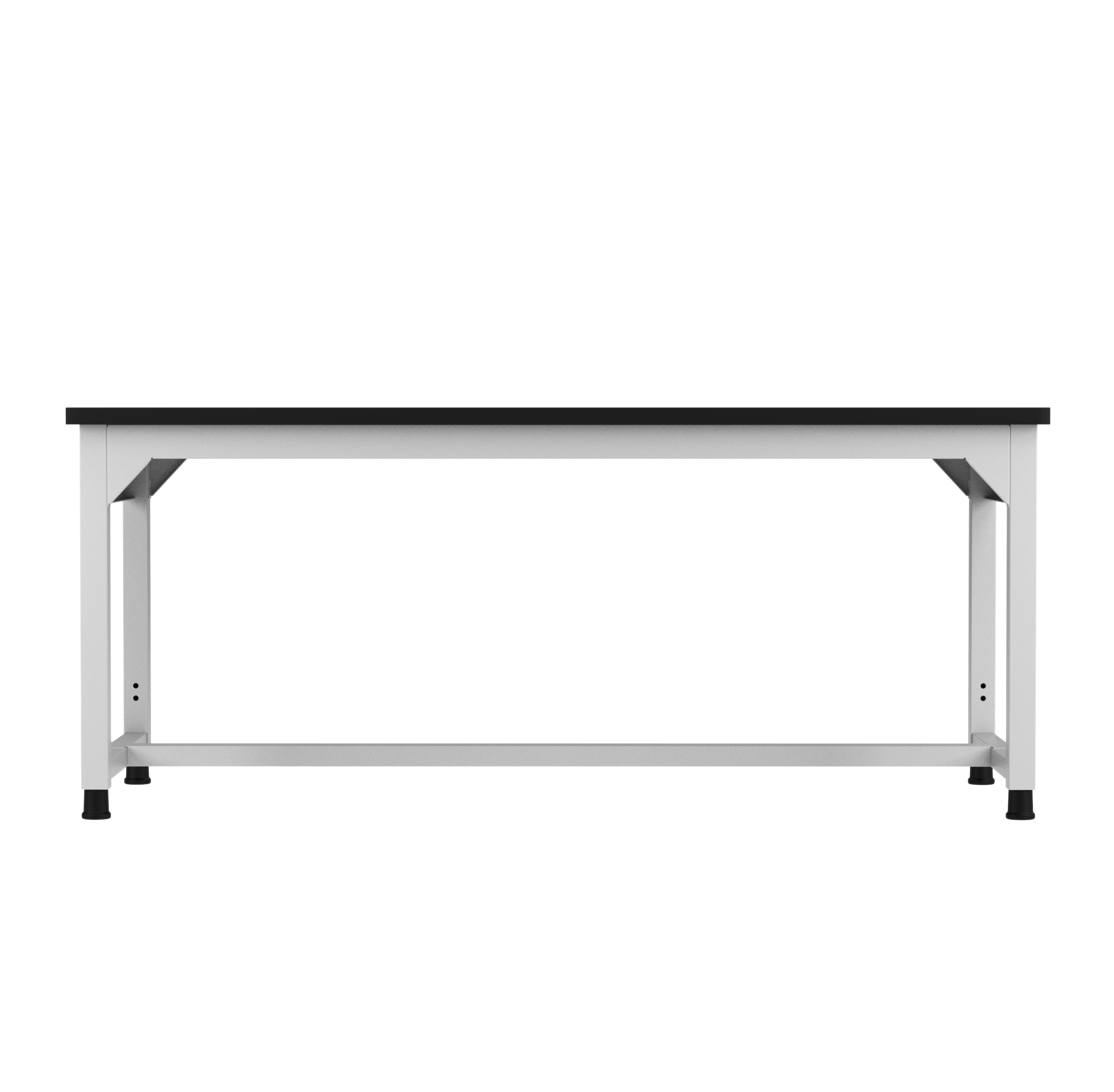 Fab-Lab Industrial Work Table - Steel, 72"W x 30"D x 28-1/2 to 36-1/2"H