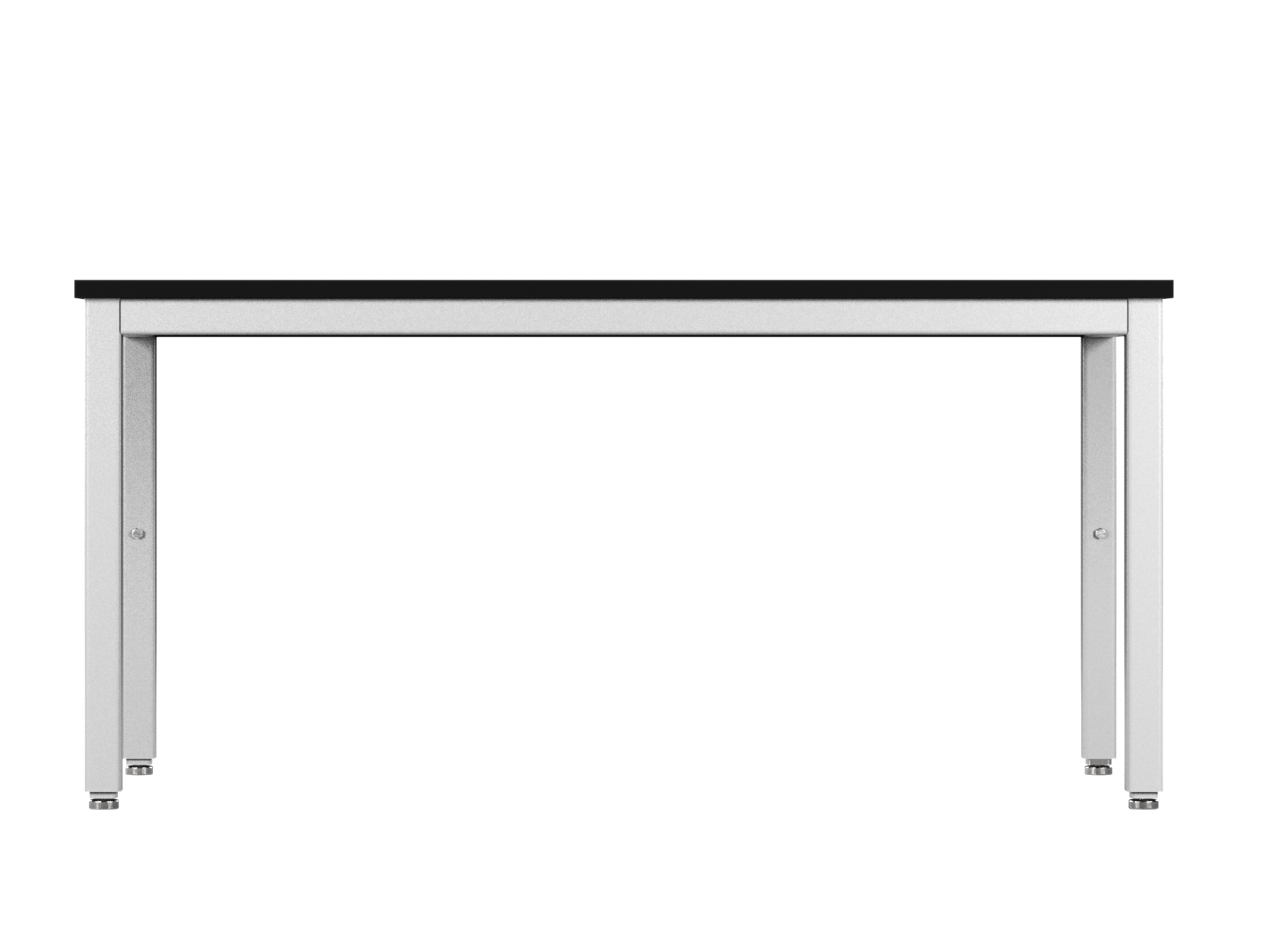 Accu Table Lab Table, Adjustable Height, 60"W x 30"D, Glide Base, Epoxy Top, Off-White Finish