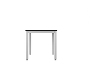 Accu Table Lab Table, Adjustable Height, 72"W x 30"D, Glide Base, Epoxy Top, Off-White Finish