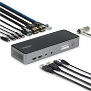 StarTech.com Triple-Monitor USB-C Docking Station with 140W Laptop Charging