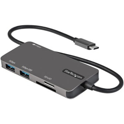 StarTech.com - StarTech USB C Multiport Adapter USB-C to 4K HDMI 100W Passthrough DKT30CHSDPD