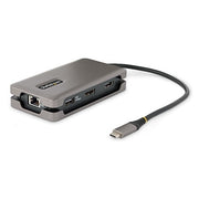 StarTech.com USB-C Multiport Adapter/3-Port USB Hub with 100W Power Delivery Pass-Through