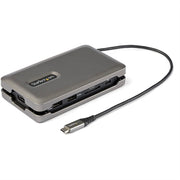 Startech.com USB C Multiport Adapter  USB C to 4k 60hz Hdmi 2.0  2-port 10gbps USB Hub  100w Delivery Pass-through  Gbe  SD/microsd  USB Type-c Mini D