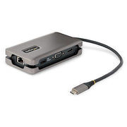 StarTech.com - StarTech USB-C Multiport Adapter HDMI/VGA - 4K 60Hz - 3-Port USB Hub DKT31CVHPD3