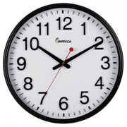 Impecca 18-inch Wall Clock - Black Frame