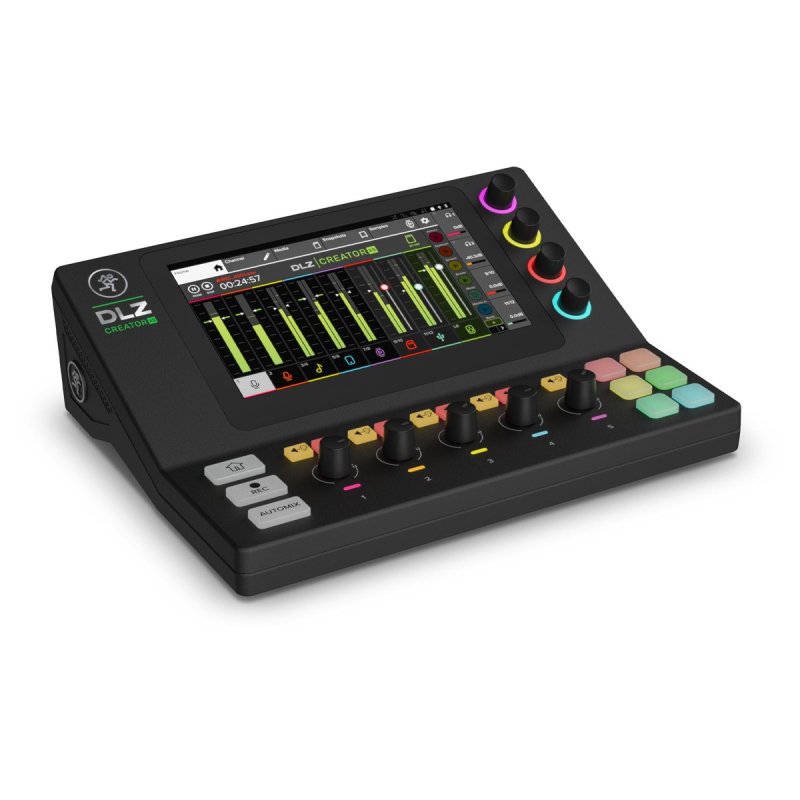 Mackie DLZ-CREATOR-XS Compact Adaptive Digital Mixer For Streaming And Podcasting