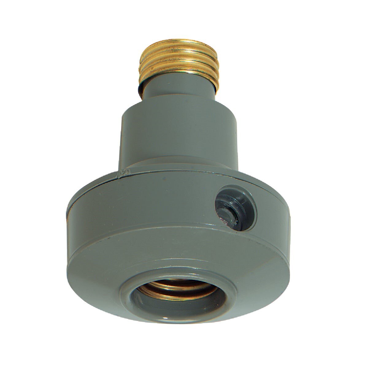 Screw-In Gray Indoor/Outdoor Automatic Photocell Lamp Control