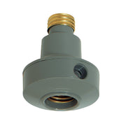 Screw-In Gray Indoor/Outdoor Automatic Photocell Lamp Control