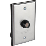Hard Wire Aluminum Photocell Lamp Control with Switch Plate