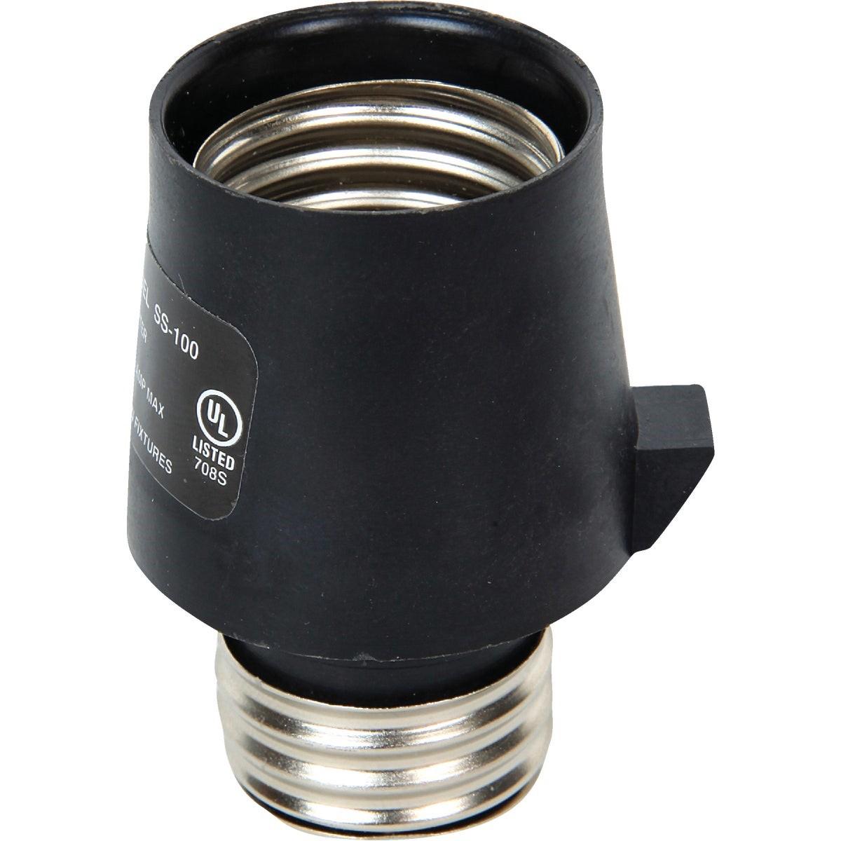 Screw-In Black Photocell Lamp Control