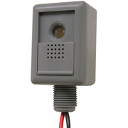 Hard Wire Gray Adjustable Photocell Lamp Control